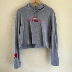 Victoria Secret/ Pink UNLV Cropped Hoodie